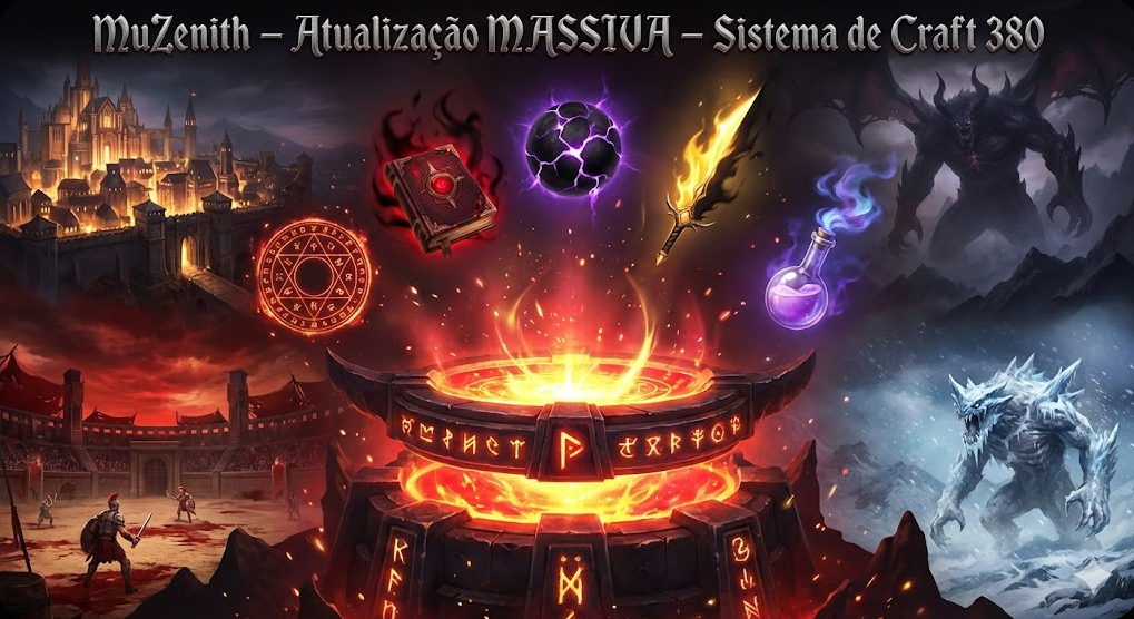 NOVO SISTEMA DE CRAFT – ITEM 380
